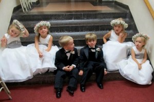 We took a final trip back to Lexington for the kids (with cousins) to play a big role in Ashley & Elijah's wedding.