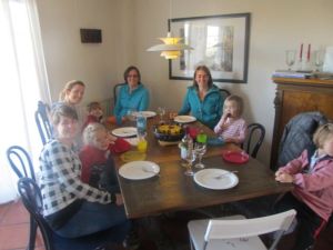 Emily's mom, sister, and sister-in-law came at the beginning of the month. Her sisters just left, but her mom will be here for a month, with her dad joining us for 10 days at the end.